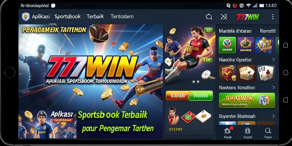 Tampilan menarik dari gameplay <strong>777WIN</strong> saat bertaruh dalam olahraga.