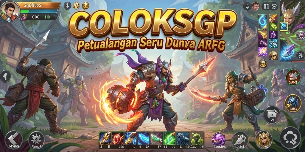 Tampilan gameplay dinamis dan menarik di COLOKSGP.