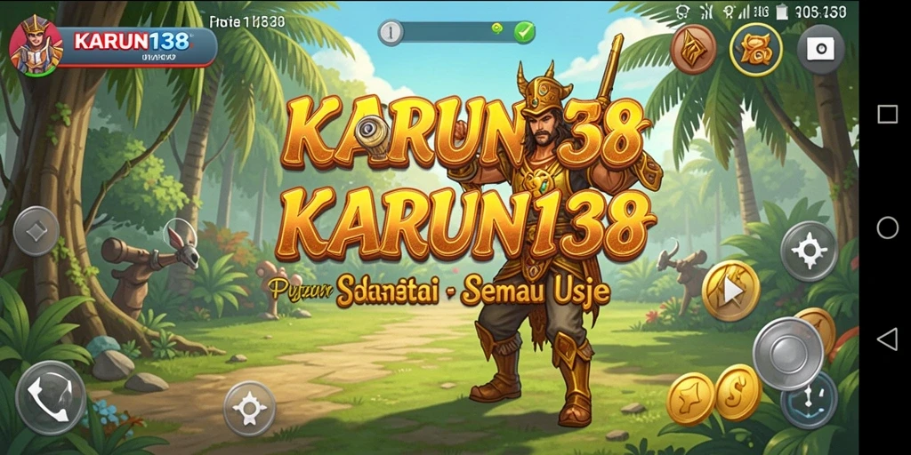 Screenshot gameplay KARUN138 menampilkan keseruan permainan casual.