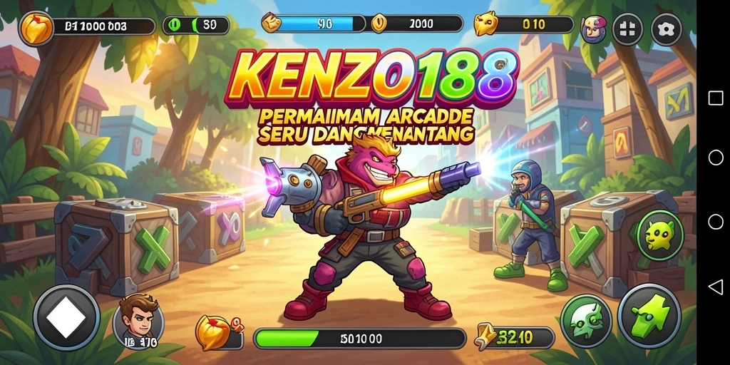 Tampilan gameplay KENZO188 yang menarik dan penuh aksi.