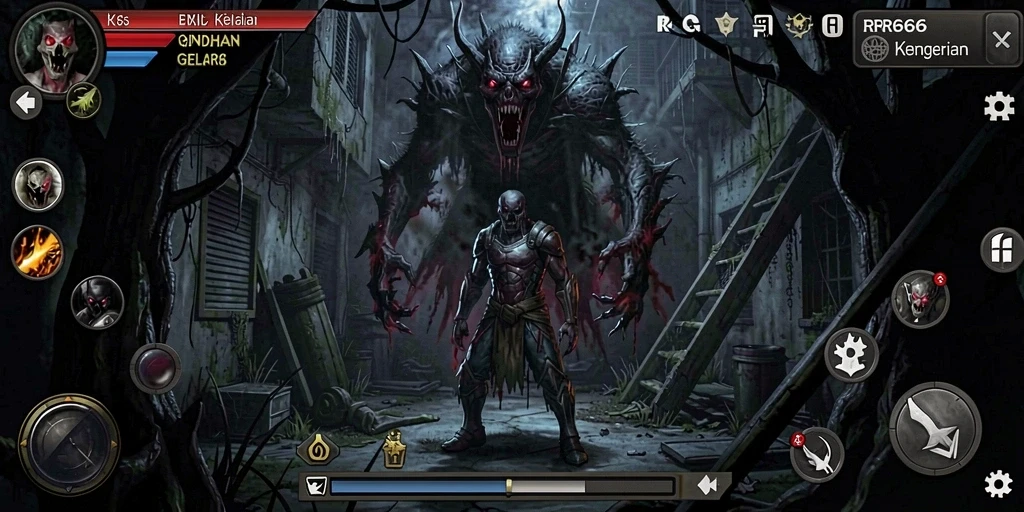 Sistem gameplay horor yang intens dan mengerikan