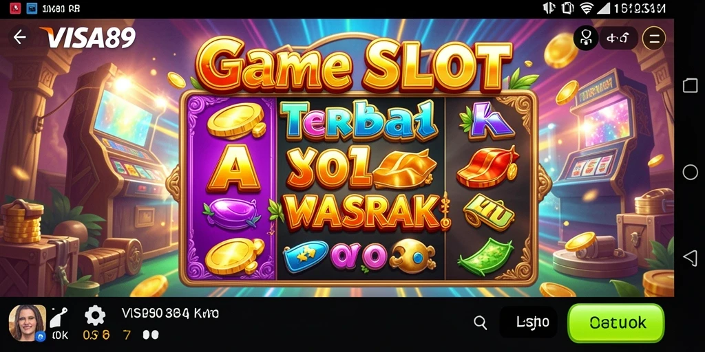 Screenshot menampilkan gameplay menarik dari game Slot VISA89.